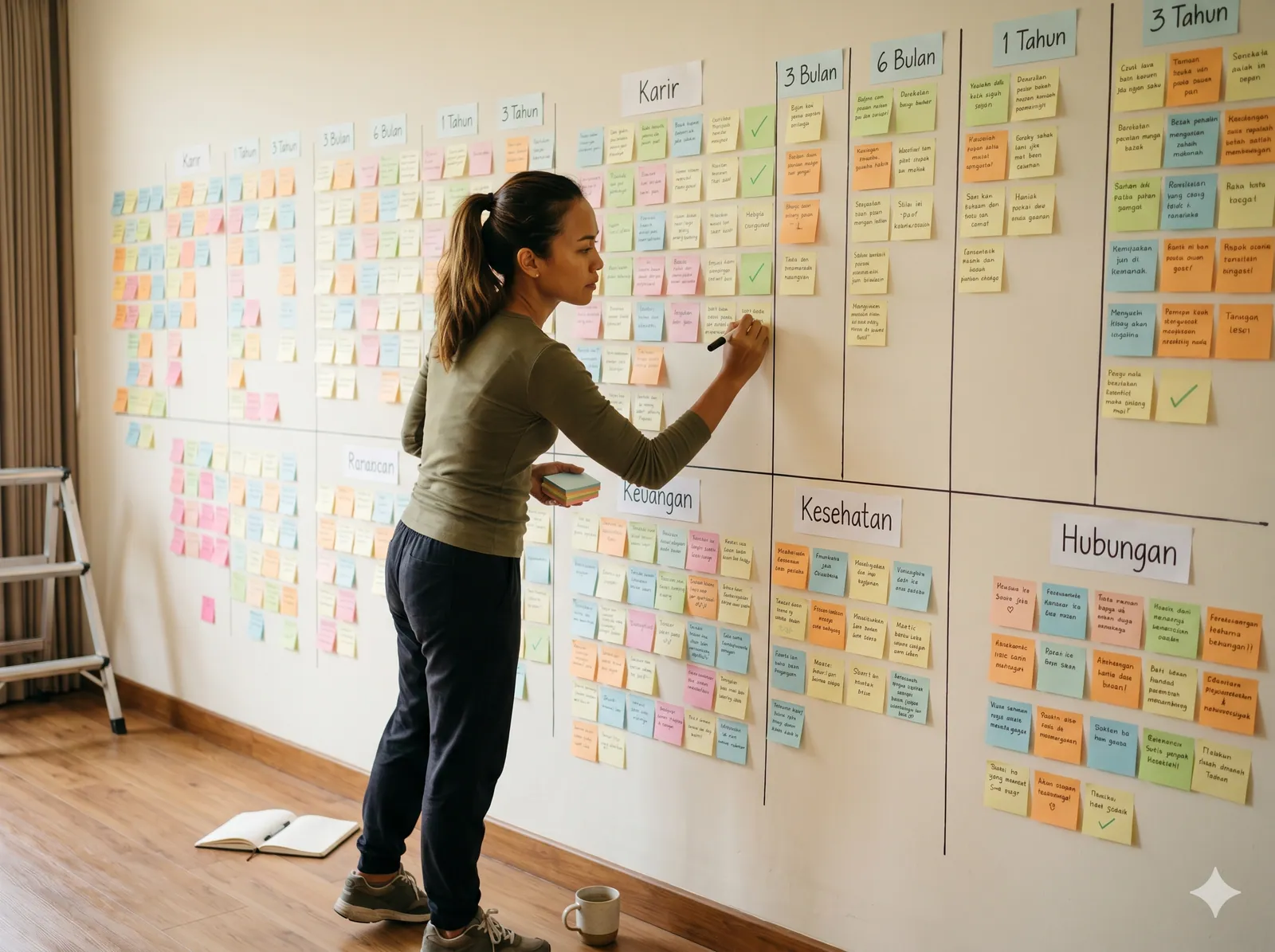 Foto modul pelatihan Goal Setting