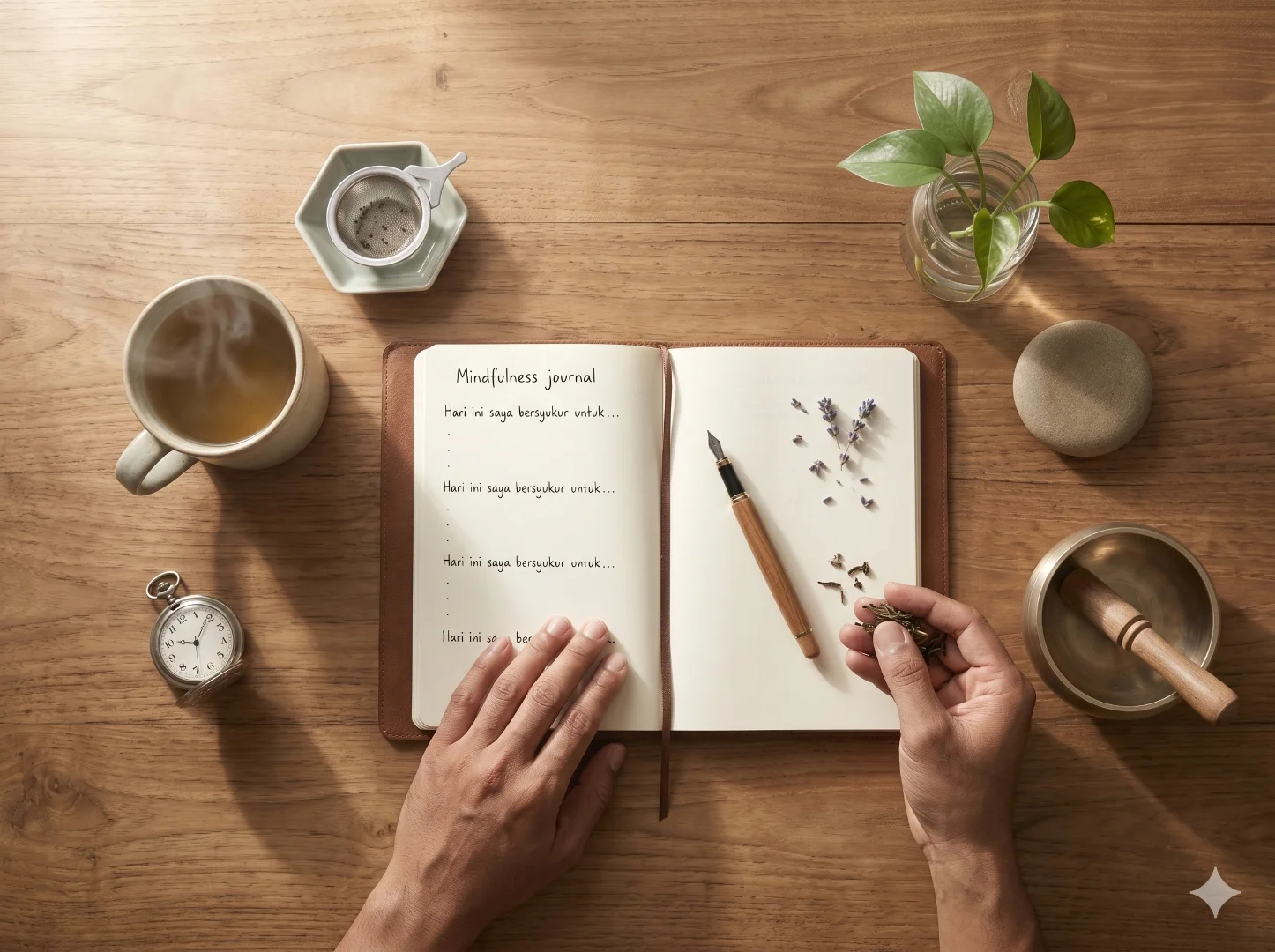 Foto modul pelatihan Mindfulness