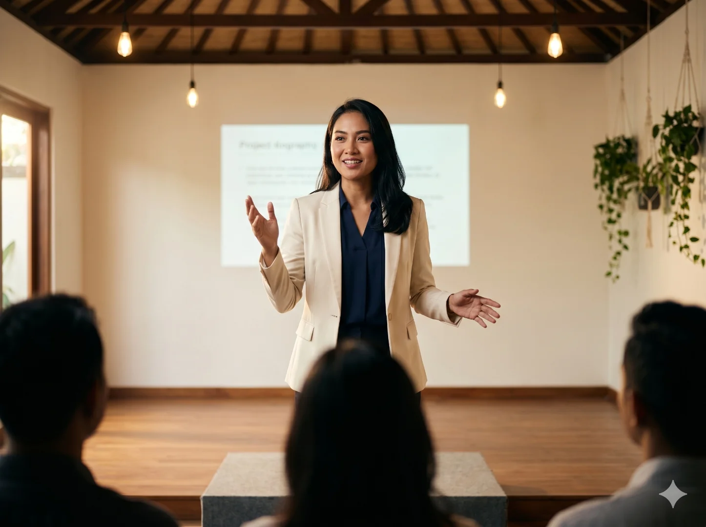 Sesi pelatihan Public Speaking